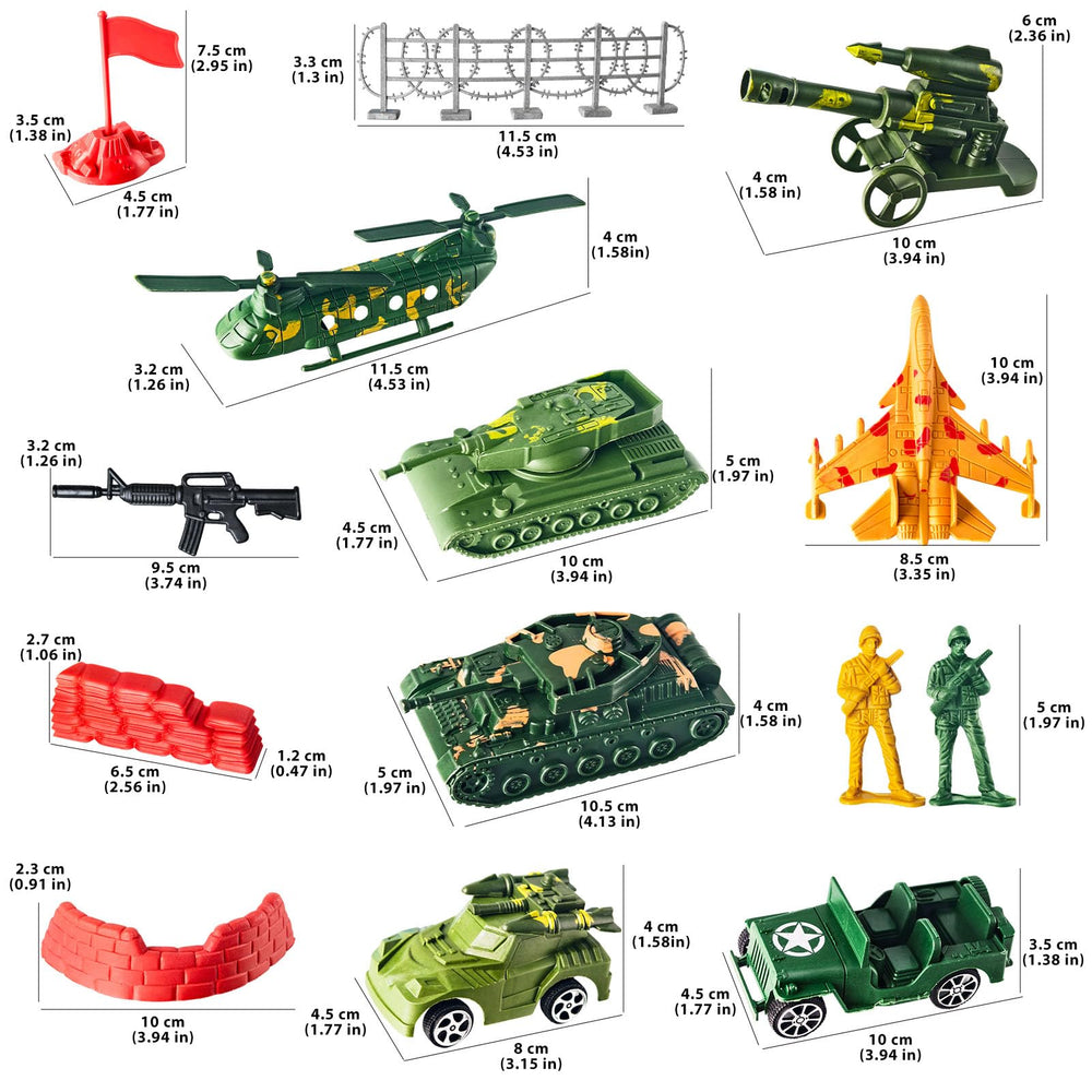 PATIFEED tanks and trucks for action-filled scenes and role play