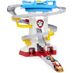PAW Patrol Adventure Bay Rescue Way Playset corkscrew track for twists and turns