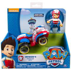 Paw Patrol Ryder's Rescue ATV suitable for ages 3 and up.