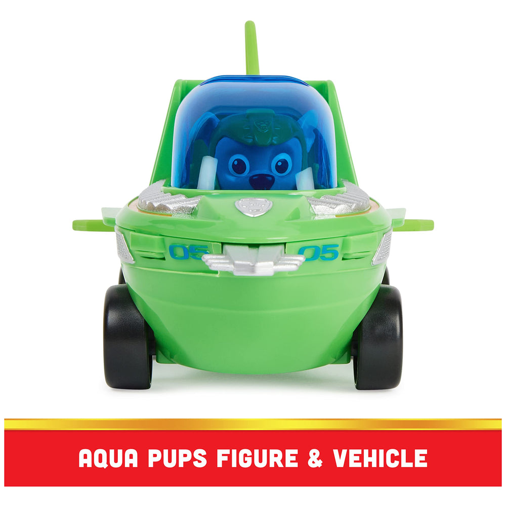 PAW Patrol Aqua Pups Sawfish tool with blade helps clear obstacles during pretend rescues