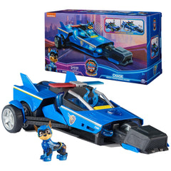 PAW Patrol Chase Mighty Transforming Cruiser seat view for interactive play