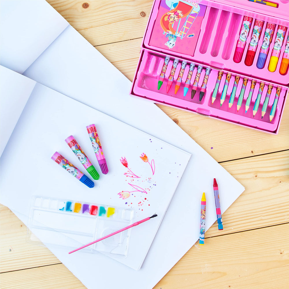 Paw Patrol crayons and mini coloring pencils for little artists.