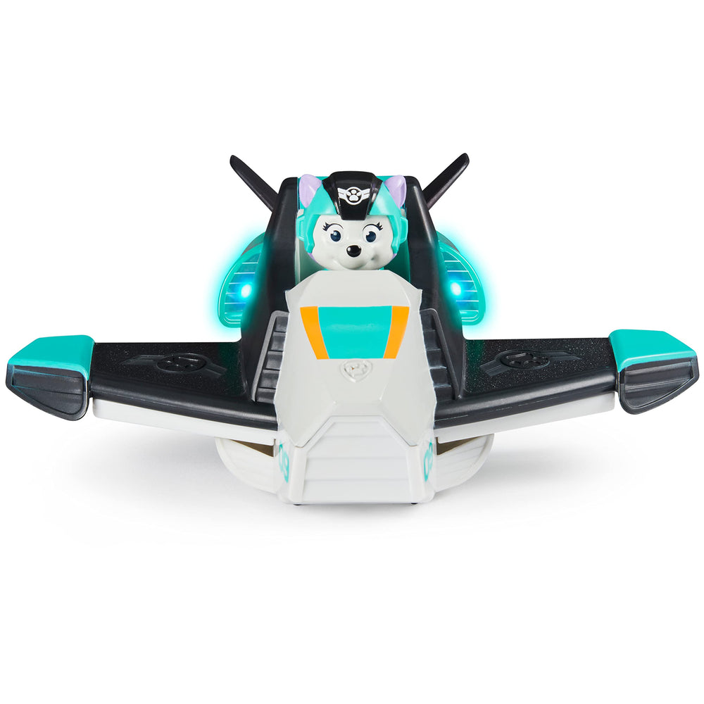 Paw Patrol deluxe vehicle lights illuminate translucent sections for realism