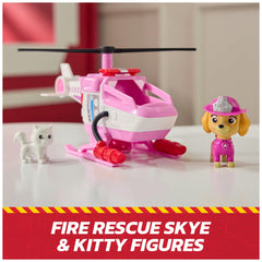 PAW Patrol rescue basket feature enables quick, pretend retrieval during playtime.