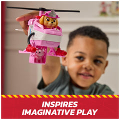 PAW Patrol helicopter toy is ideal for ages 3 and up.