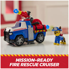 PAW Patrol Fire Rescue toy truck with launcher for kid-friendly adventures
