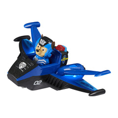 Paw Patrol Chase Deluxe Vehicle with wings extended during rescue mode