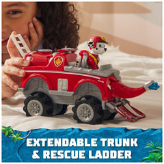 Paw Patrol Jungle Pups elephant trunk reveal during transformation.
