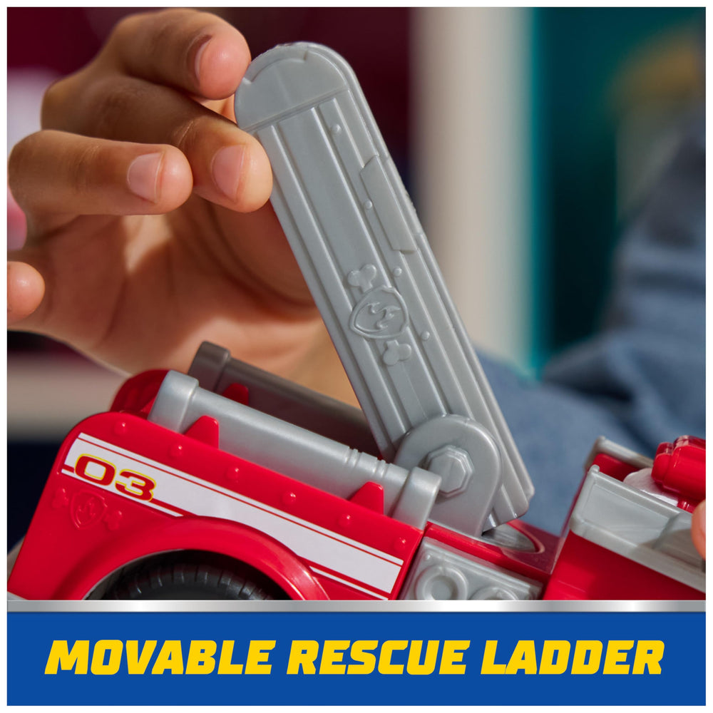 PAW Patrol Marshall eco-friendly toy demonstrates sustainable design choices.