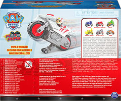 Bright PAW Patrol visuals invite high-speed rescue fantasy.