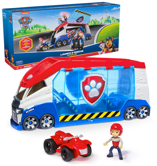 Paw Patrol Paw Patroller launch doors enable fast rescue play sessions.