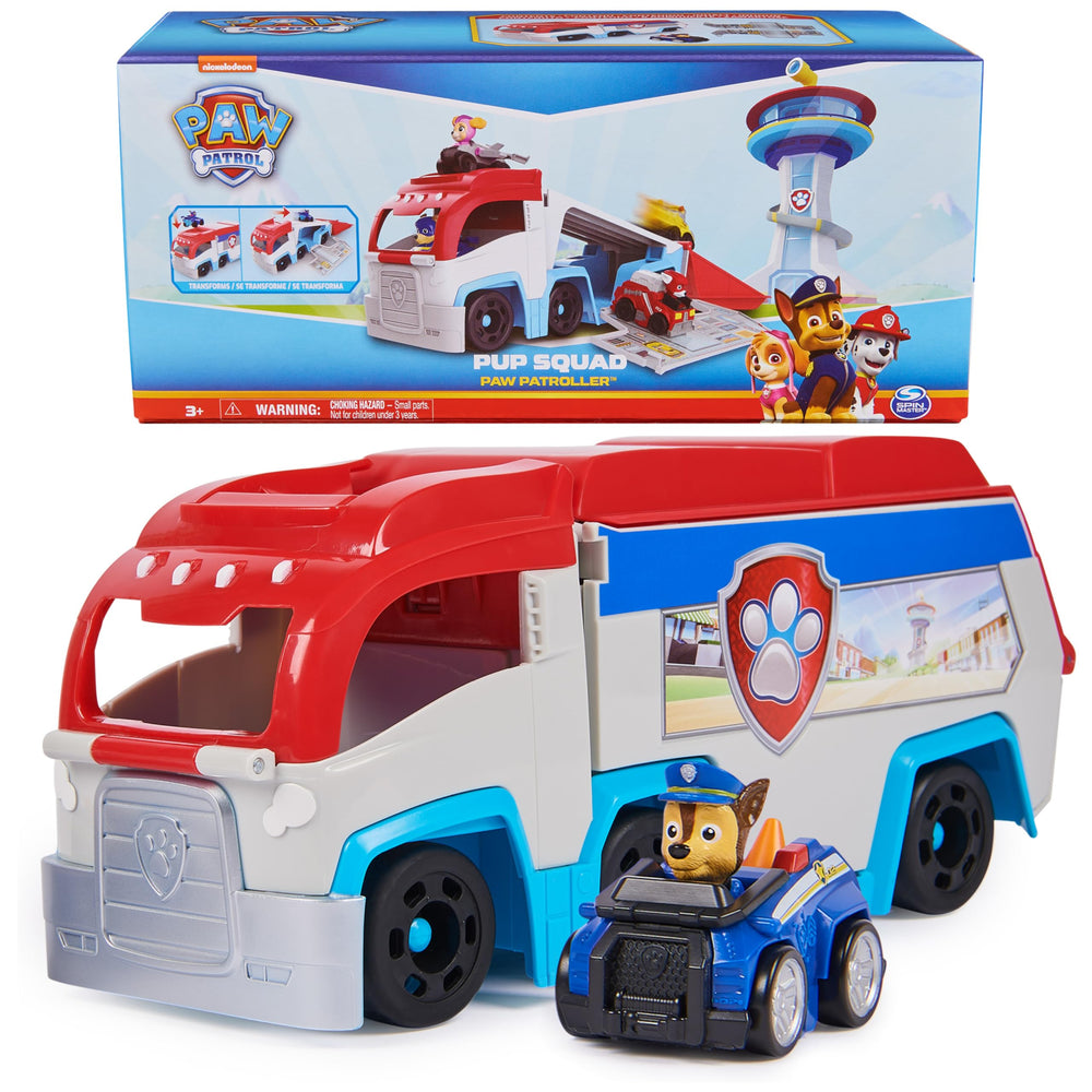 Paw Patrol Pup Squad Patroller truck for immersive pretend play