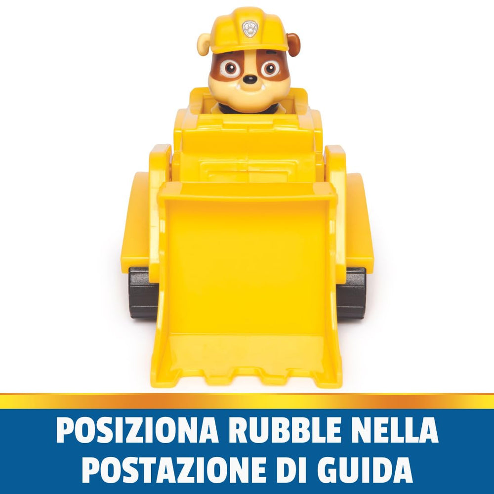 PAW Patrol Rubble collectible figure included for authentic rescue role-play