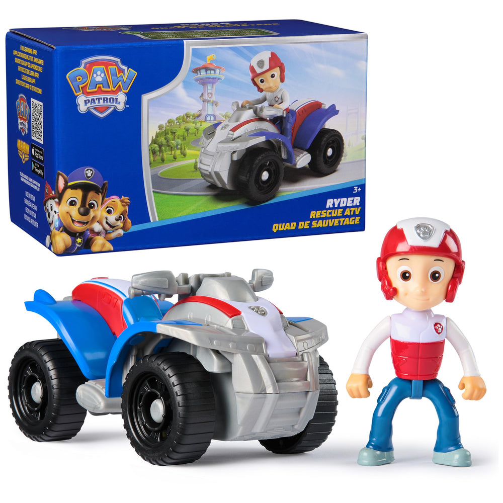 PAW Patrol Ryder ATV driver-seat close-up enhances imaginative play for kids.