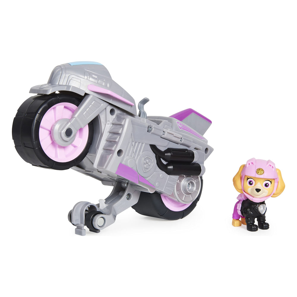 Paw Patrol Skye Deluxe Vehicle pull-back wheelie action toy for exciting speed