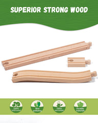Payarma short straight wooden track for compact setups