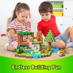 Payleeg Magnetic Blocks smooth edges ensure safe grasp for small hands