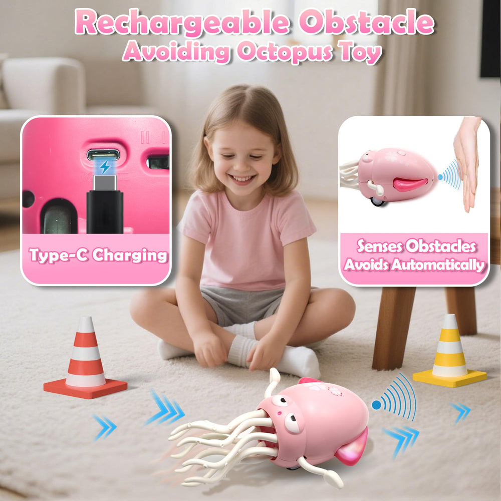 Pbooo fishing rod play octopus invites seaside pretend-catching adventures.