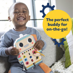 Peaceable Kingdom Blinkity Bot suitable for toddlers 18 months and up.