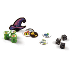 Peaceable Kingdom Cauldron Quest magic dice bring chance to cooperative planning.