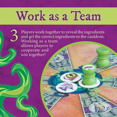 Peaceable Kingdom Cauldron Quest wizard tokens mark team progress during challenges.