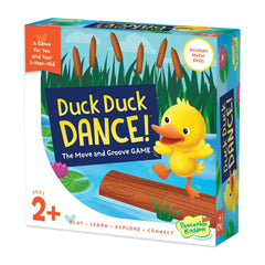 Peaceable Kingdom Duck Duck Dance parent guide helps tailor play to different ages and skill levels.