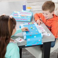 Peaceable Kingdom Narwhal Waterfall die adds quick decisions and excitement to turns.