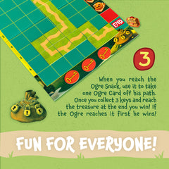 Peaceable Kingdom Race to the Treasure path tiles laid out for teamwork