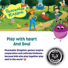 Peaceable Kingdom Snug as a Bug in a Rug game board centers classroom play