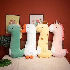 PEACH CAT giraffe plush presented as a gift-ready companion