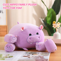 PEACH CAT hippo handwash-preferred care keeps the plush looking new