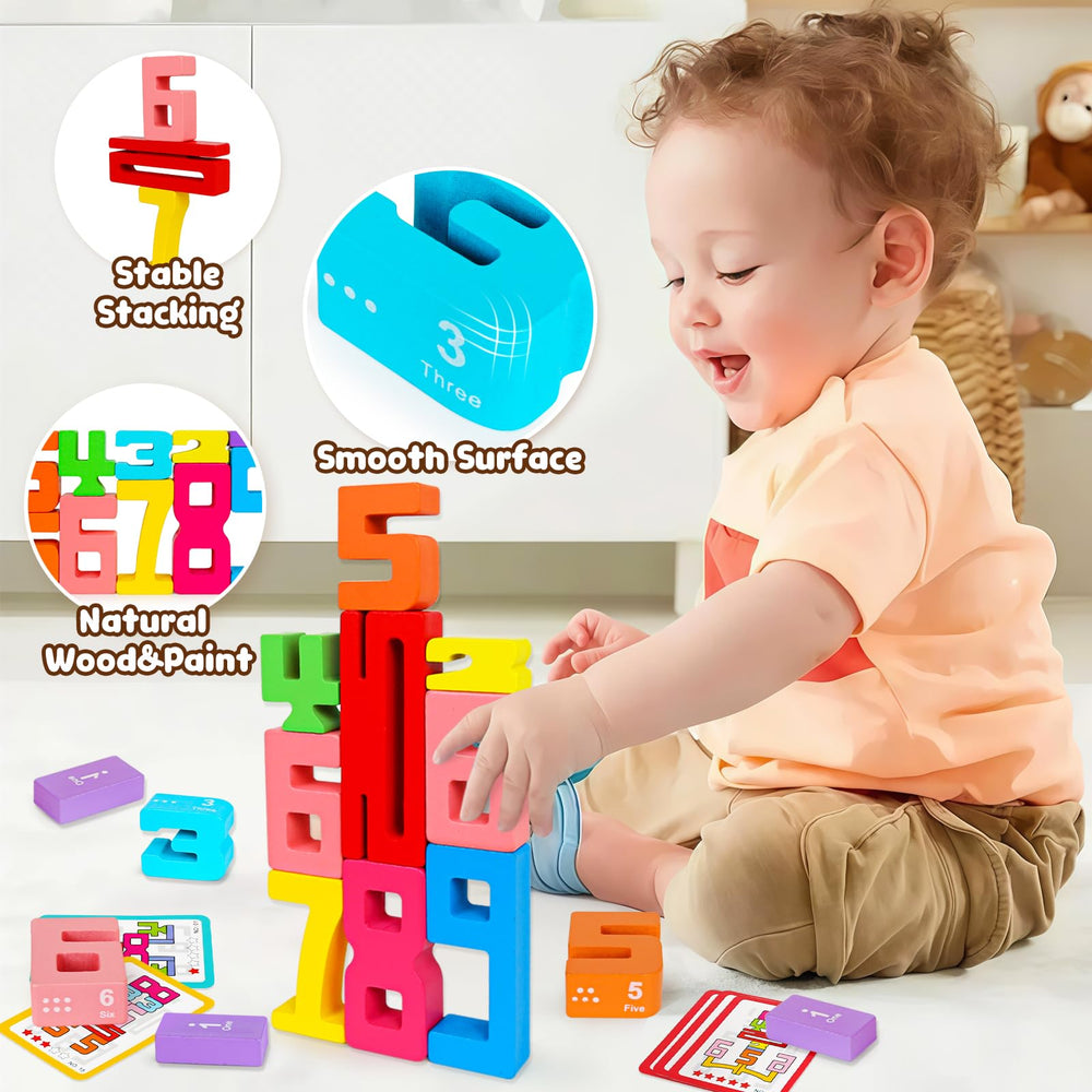 Peacurh Montessori math toys spark curiosity and logical thinking.