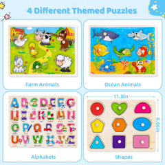 Peacurh bright illustrations: eye-catching visuals engage toddlers and aid color recognition.
