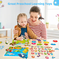 Peacurh marine animals puzzle: sea creatures improve recognition and tactile matching.