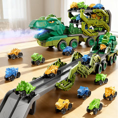 PEADUCK dino-sprayer with lights and sounds enhances realism