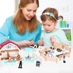 Peagprav Farm animal figurines pack enhances farm-life play