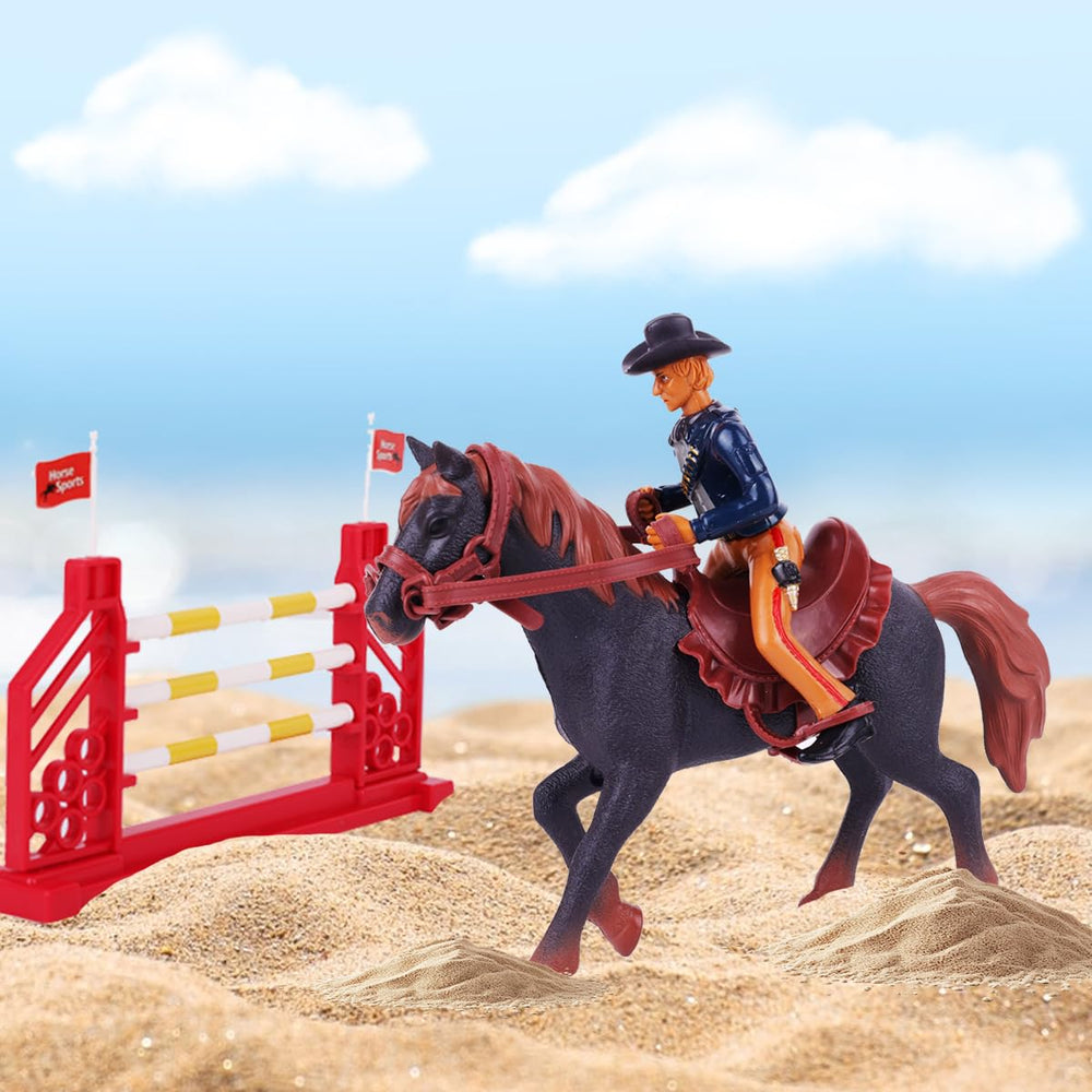 Peagprav horse figurine detail for durable toy storytelling fun