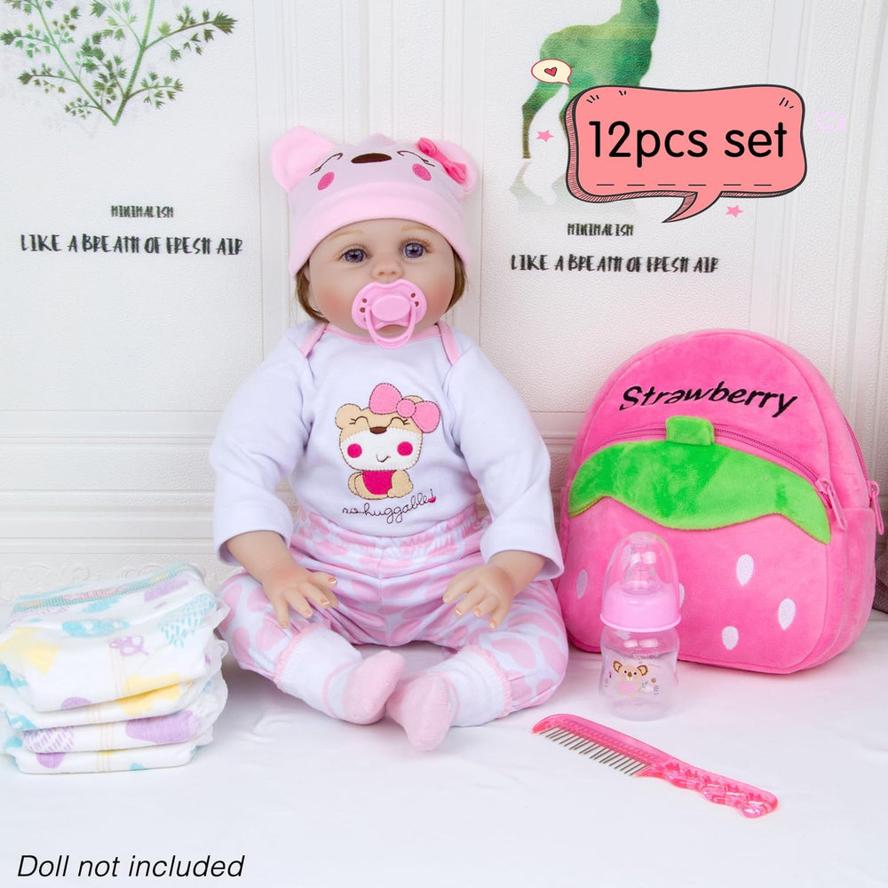 Pedolltree colorful diapers four-pack for quick wardrobe changes and cute details