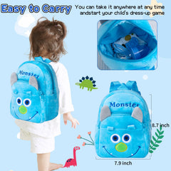Pedolltree dino bib to protect outfits during play feeding