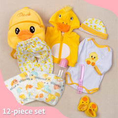 Pedolltree four doll diapers pack for easy wardrobe changes.