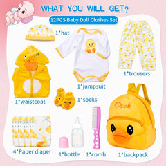 Pedolltree doll hat for 17-22 inch dolls adds cute finishing touch.