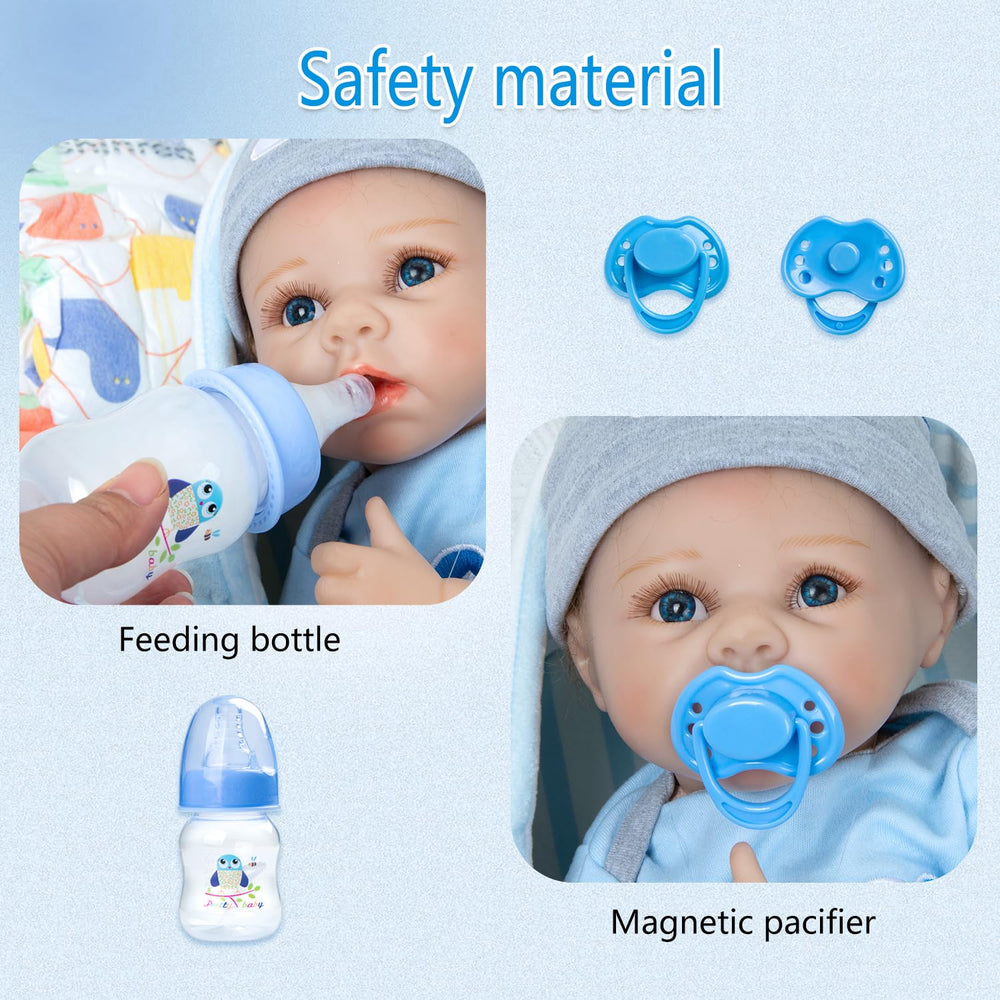 Pedolltree doll pacifier as a realistic accessory for pretend care.