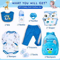 Pedolltree elephants and giraffes bib adds cute detail and outfit protection.