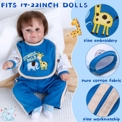 Pedolltree long-sleeved bodysuit for easy dressing and doll styling.