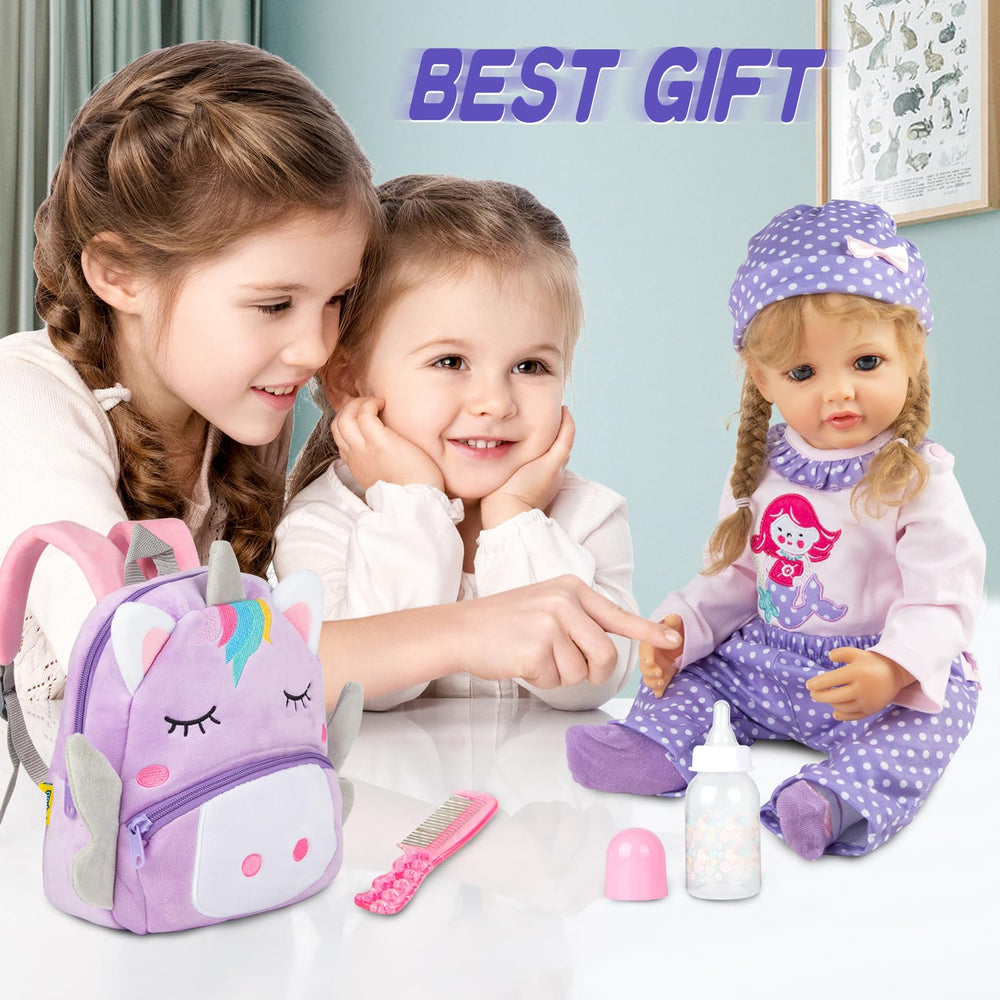 Pedolltree purple diapers pack essential replacement parts for pretend care routines.
