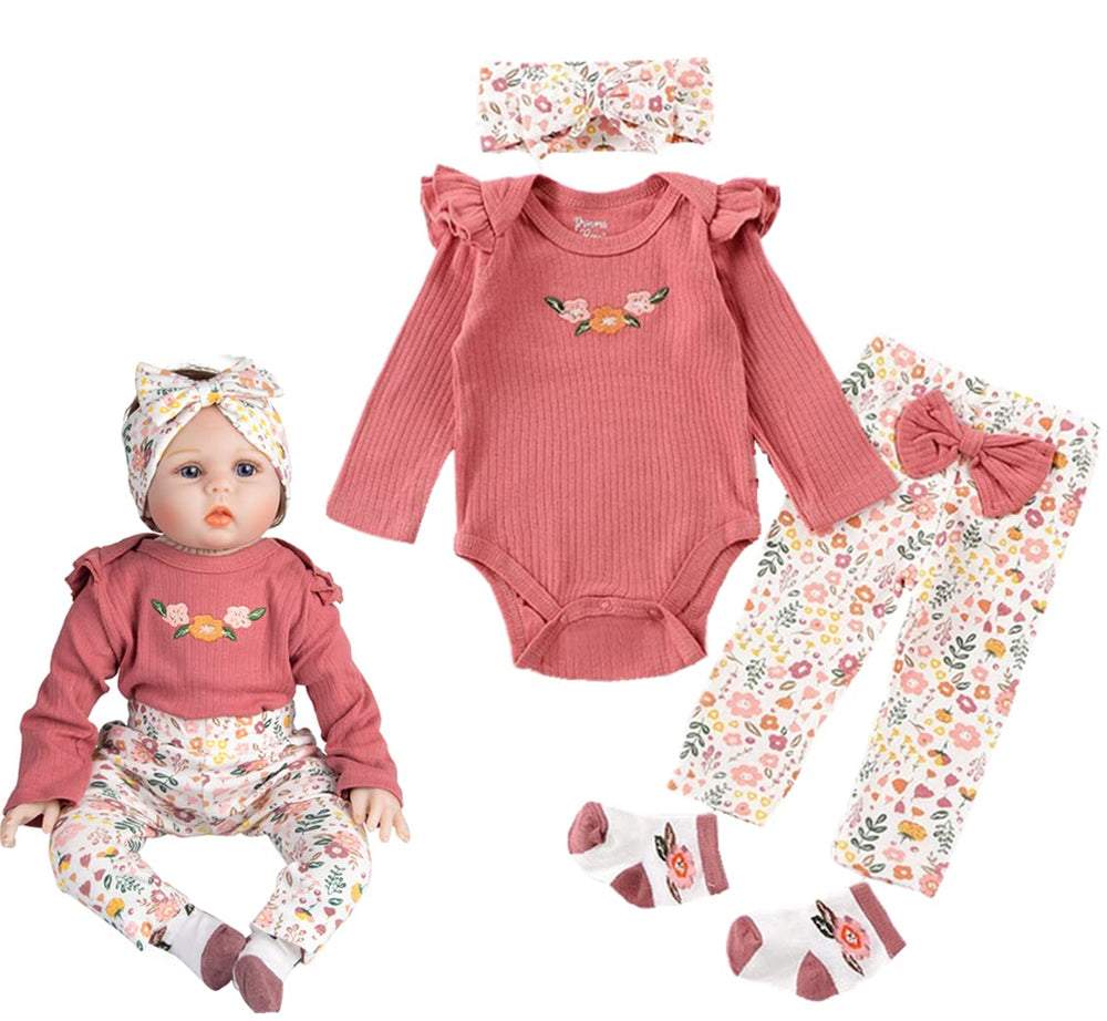 Pedolltree Reborn doll clothes headband, soft accessory for 22-inch dolls