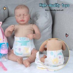 Pedolltree magnetic pacifier included for realistic doll care.