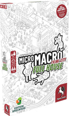 Pegasus Spiele MicroMacro Full House map invites immersive detective play for family game night.
