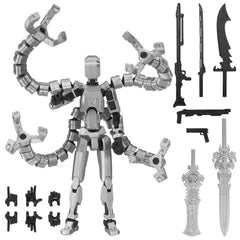 Pekuality T13 Figure Set—assembled figure ready for desk display.