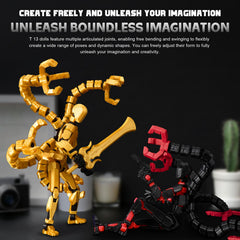 Pekuality T13 Octopus Man design offers versatile display options.